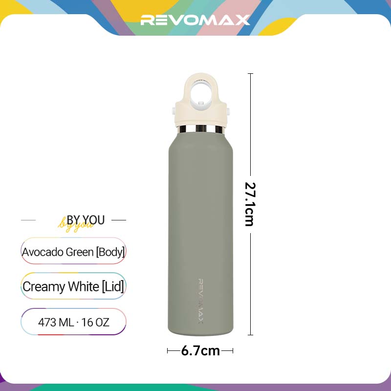 By You: Mix & Match Personalized 16oz Water Bottle (Medical Grade Steel)
