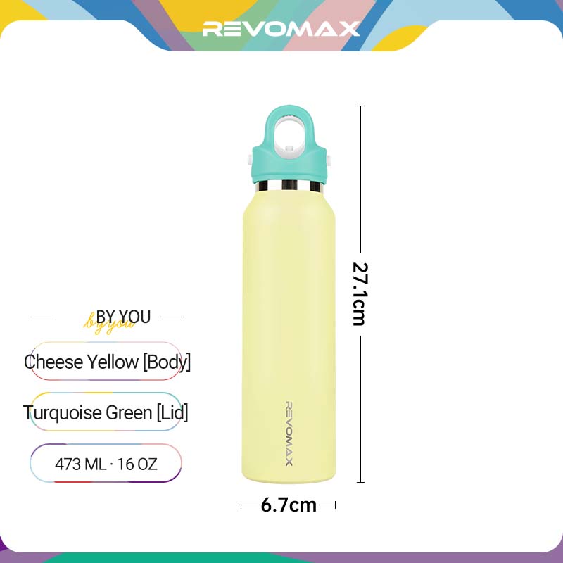 By You: Mix & Match Personalized 16oz Water Bottle (Medical Grade Steel)