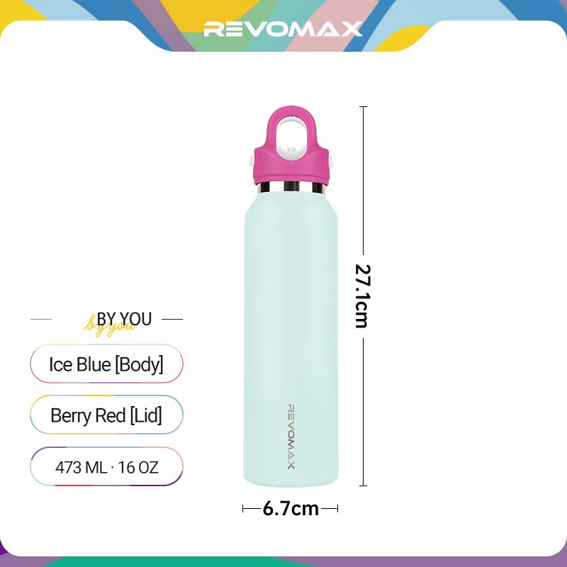 By You: Mix & Match Personalized 16oz Water Bottle (Medical Grade Steel)