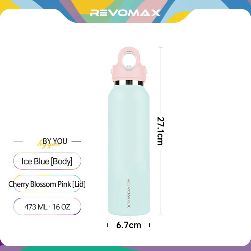 By You: Mix & Match Personalized 16oz Water Bottle (Medical Grade Steel)