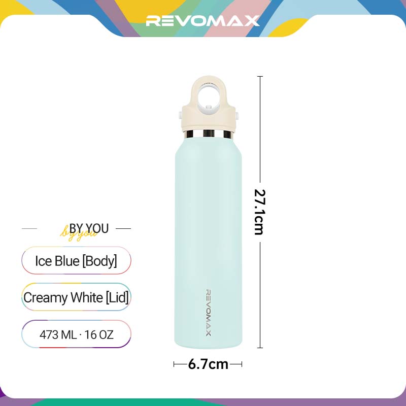By You: Mix & Match Personalized 16oz Water Bottle (Medical Grade Steel)