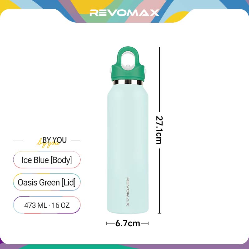 By You: Mix & Match Personalized 16oz Water Bottle (Medical Grade Steel)