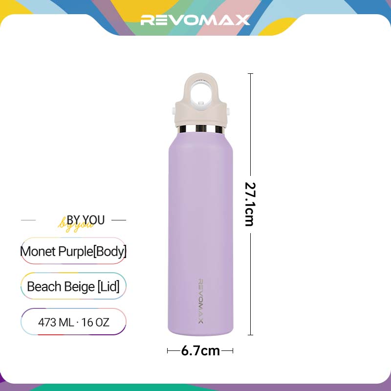 By You: Mix & Match Personalized 16oz Water Bottle (Medical Grade Steel)
