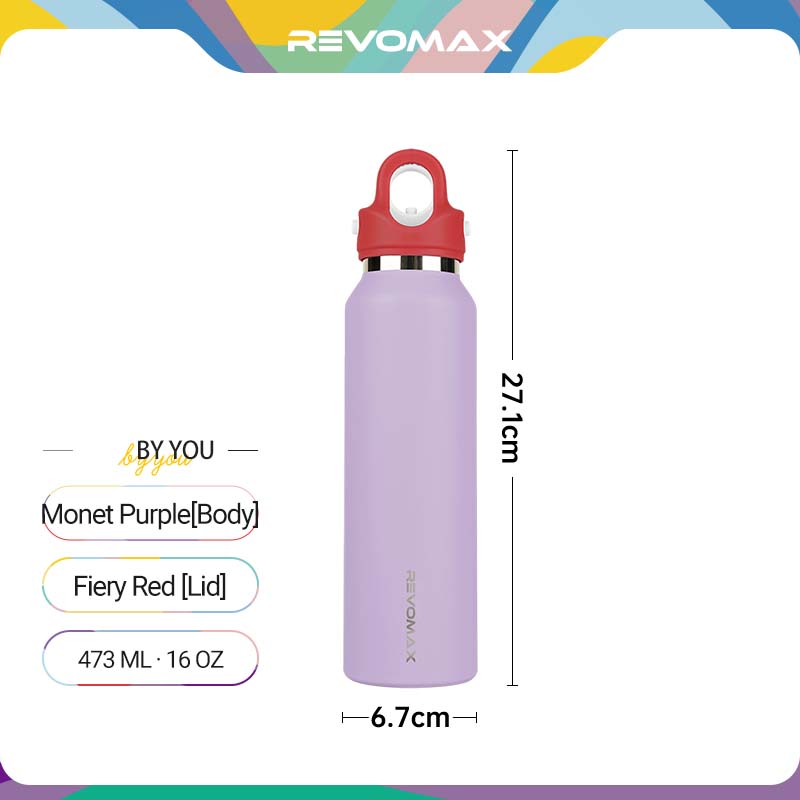 By You: Mix & Match Personalized 16oz Water Bottle (Medical Grade Steel)