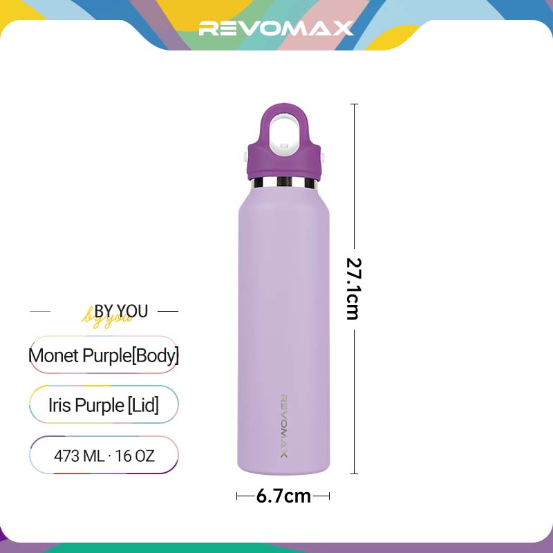 By You: Mix & Match Personalized 16oz Water Bottle (Medical Grade Steel)