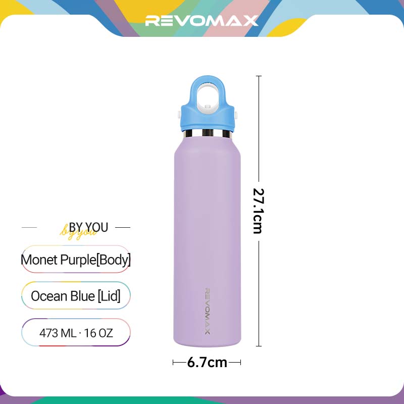 By You: Mix & Match Personalized 16oz Water Bottle (Medical Grade Steel)