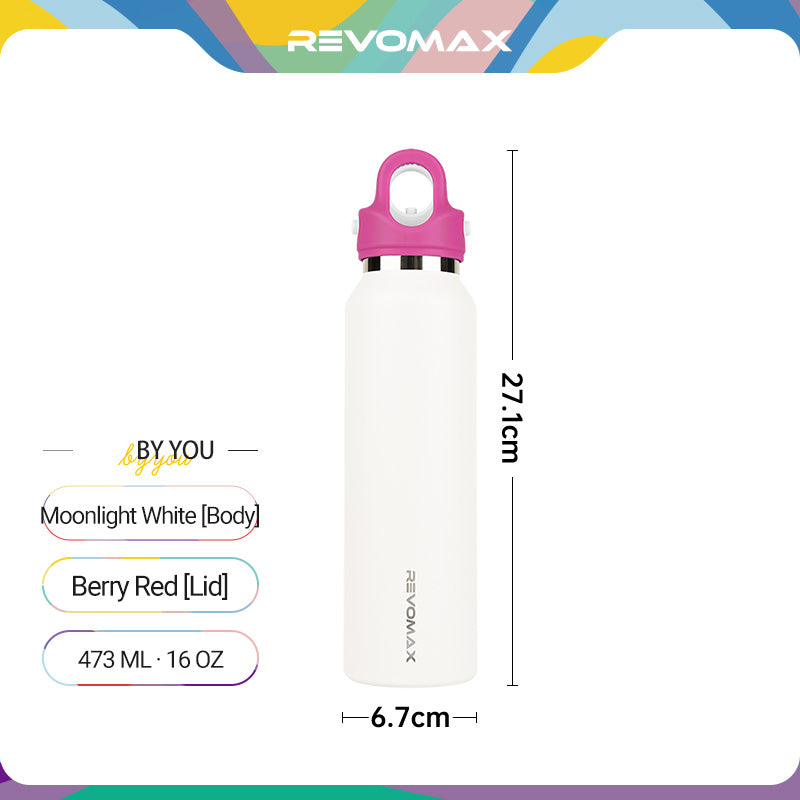 By You: Mix & Match Personalized 16oz Water Bottle (Medical Grade Steel)