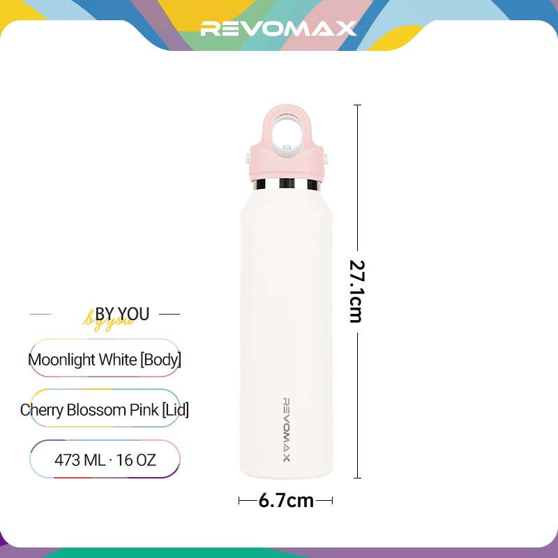 By You: Mix & Match Personalized 16oz Water Bottle (Medical Grade Steel)