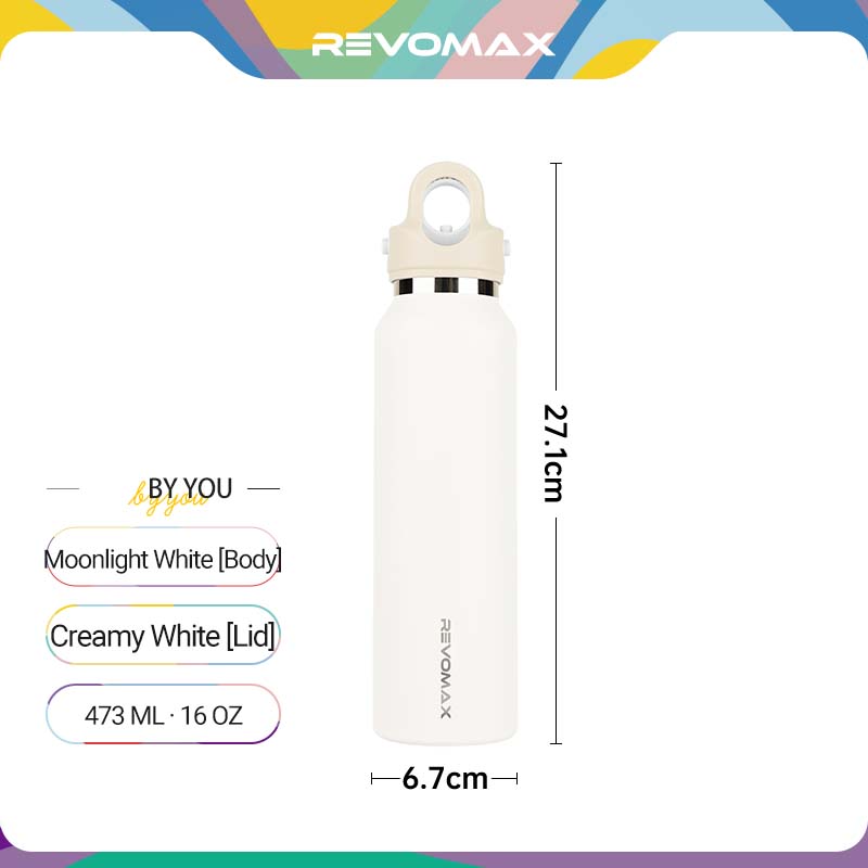 By You: Mix & Match Personalized 16oz Water Bottle (Medical Grade Steel)