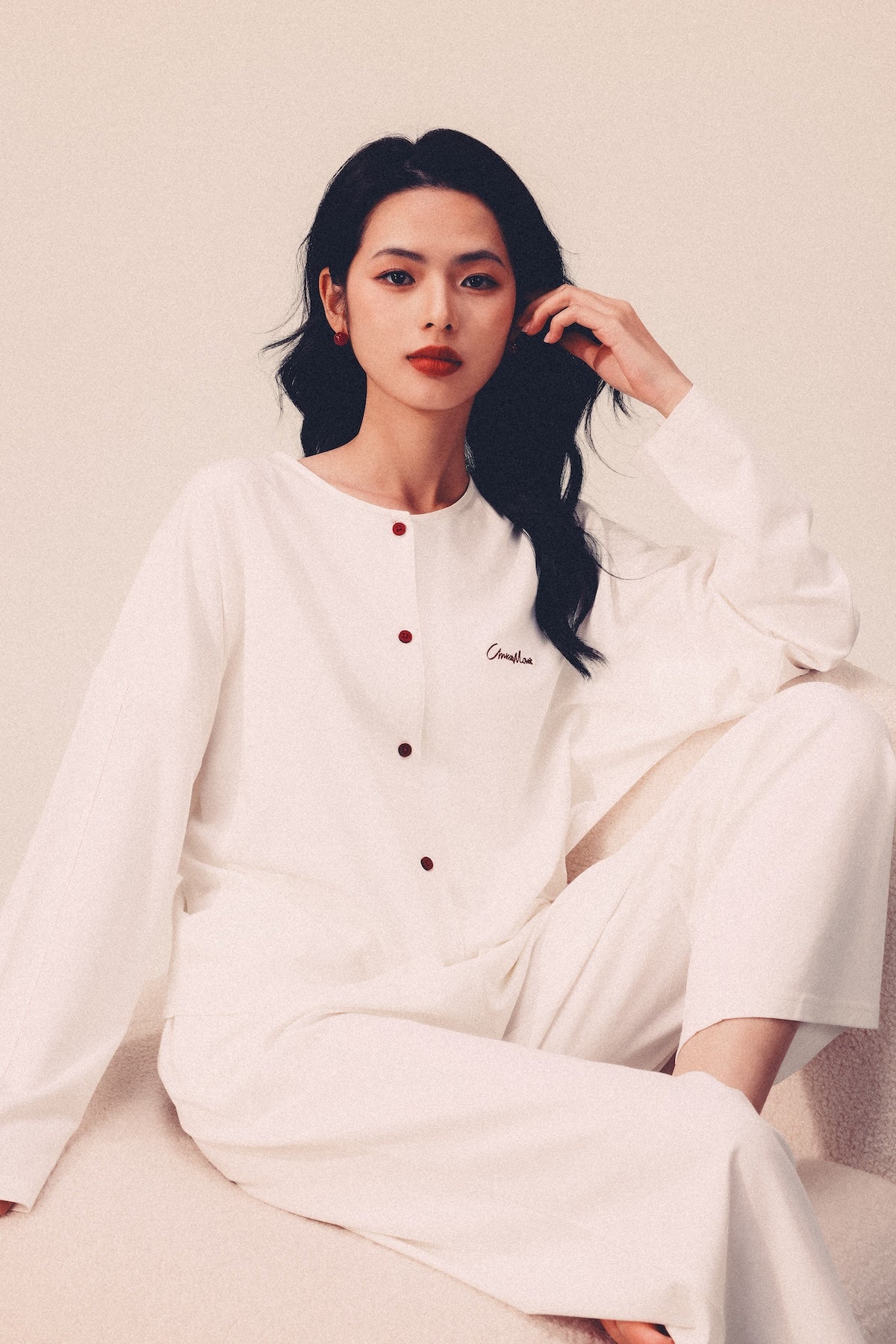 Neo-Chinese Lenzing Modal Loungewear Set