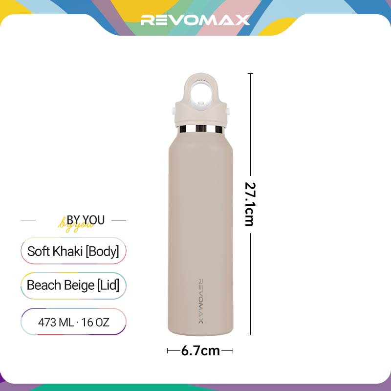 By You: Mix & Match Personalized 16oz Water Bottle (Medical Grade Steel)