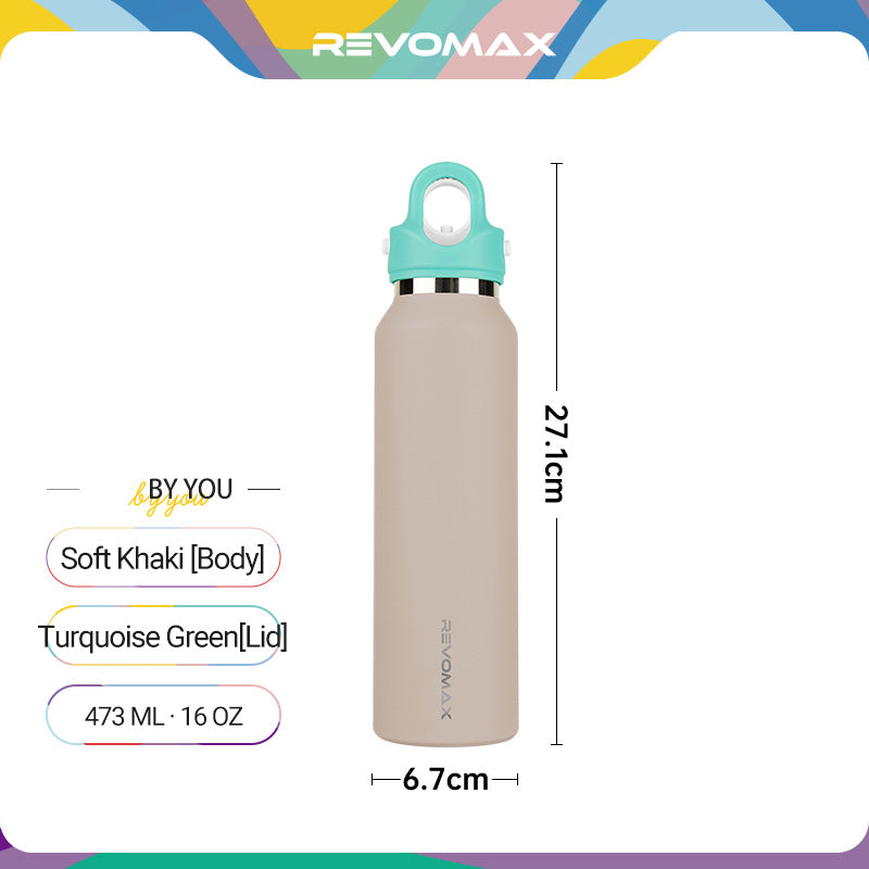 By You: Mix & Match Personalized 16oz Water Bottle (Medical Grade Steel)