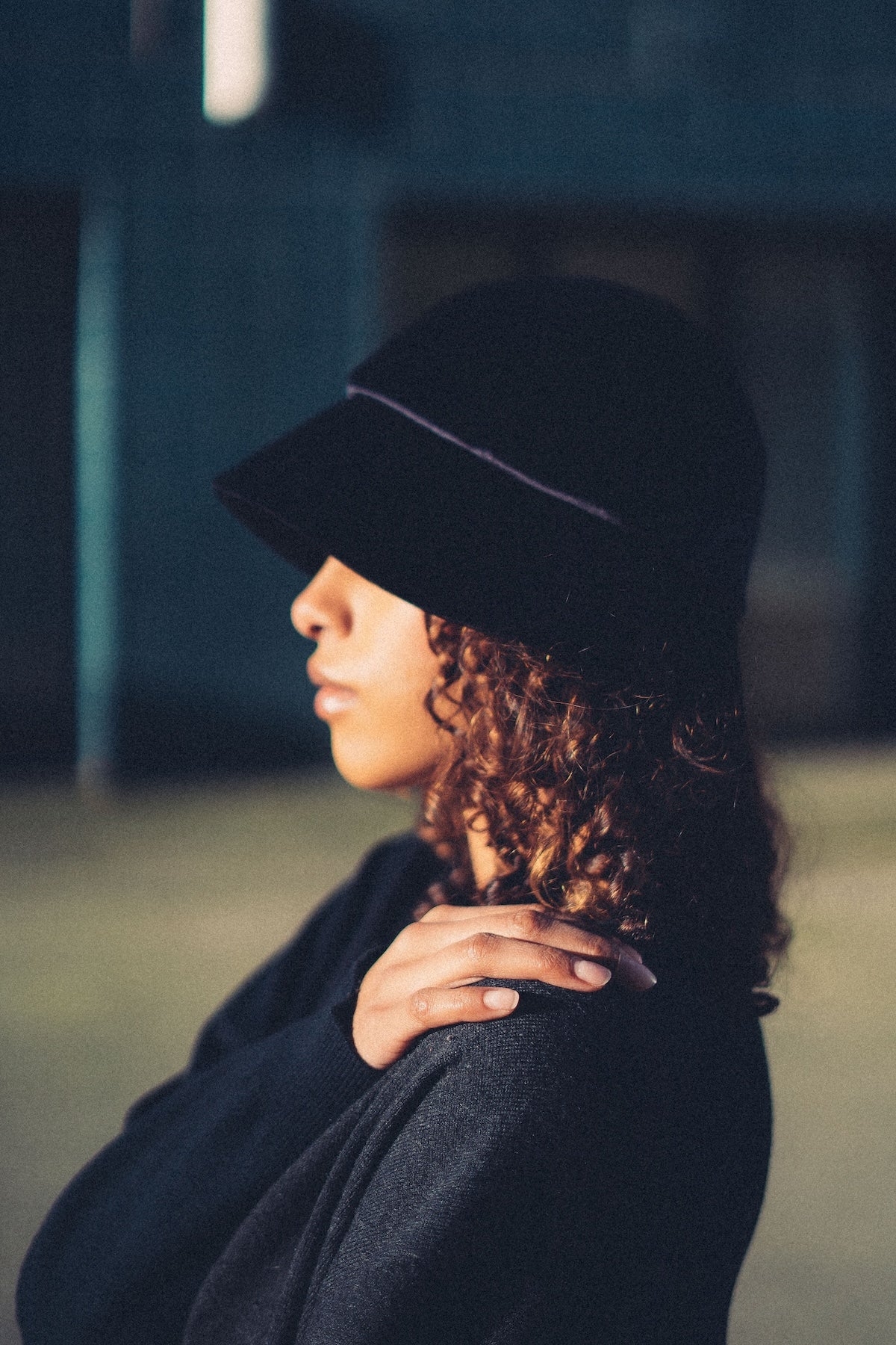 Luster Velvet Luxe Bucket Hat