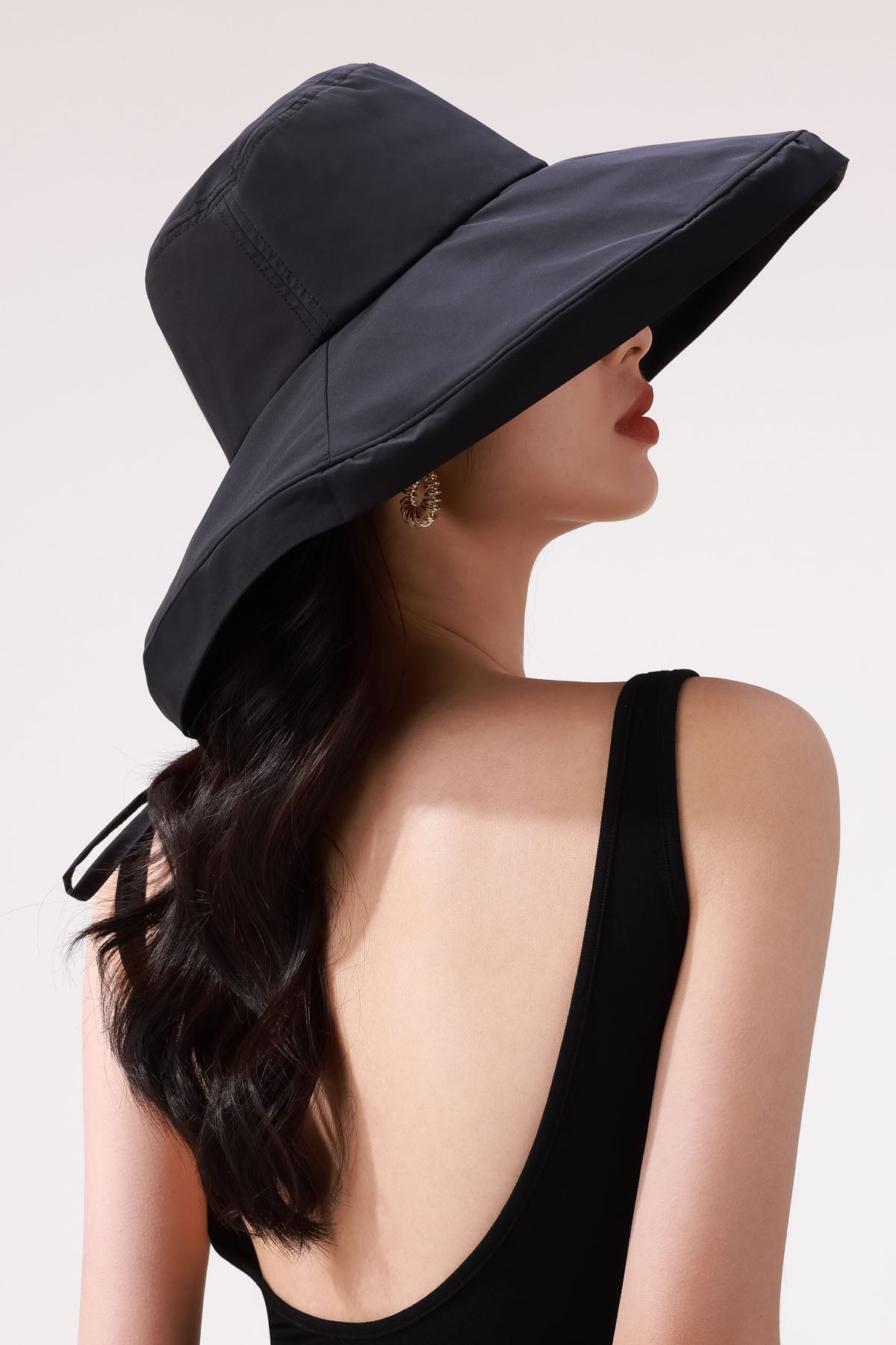 Wide Brim Adjustable UV Protection Bucket Hat