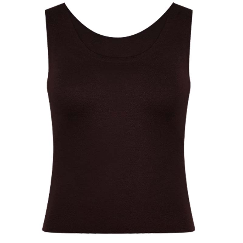 CatWarm U-Neck Thermal Tank Top with Built-in Removable Bra | Infrared