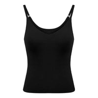2025 CatWarm™ V-Neck Thermal Tank Top w/ Built-in Removable Bra