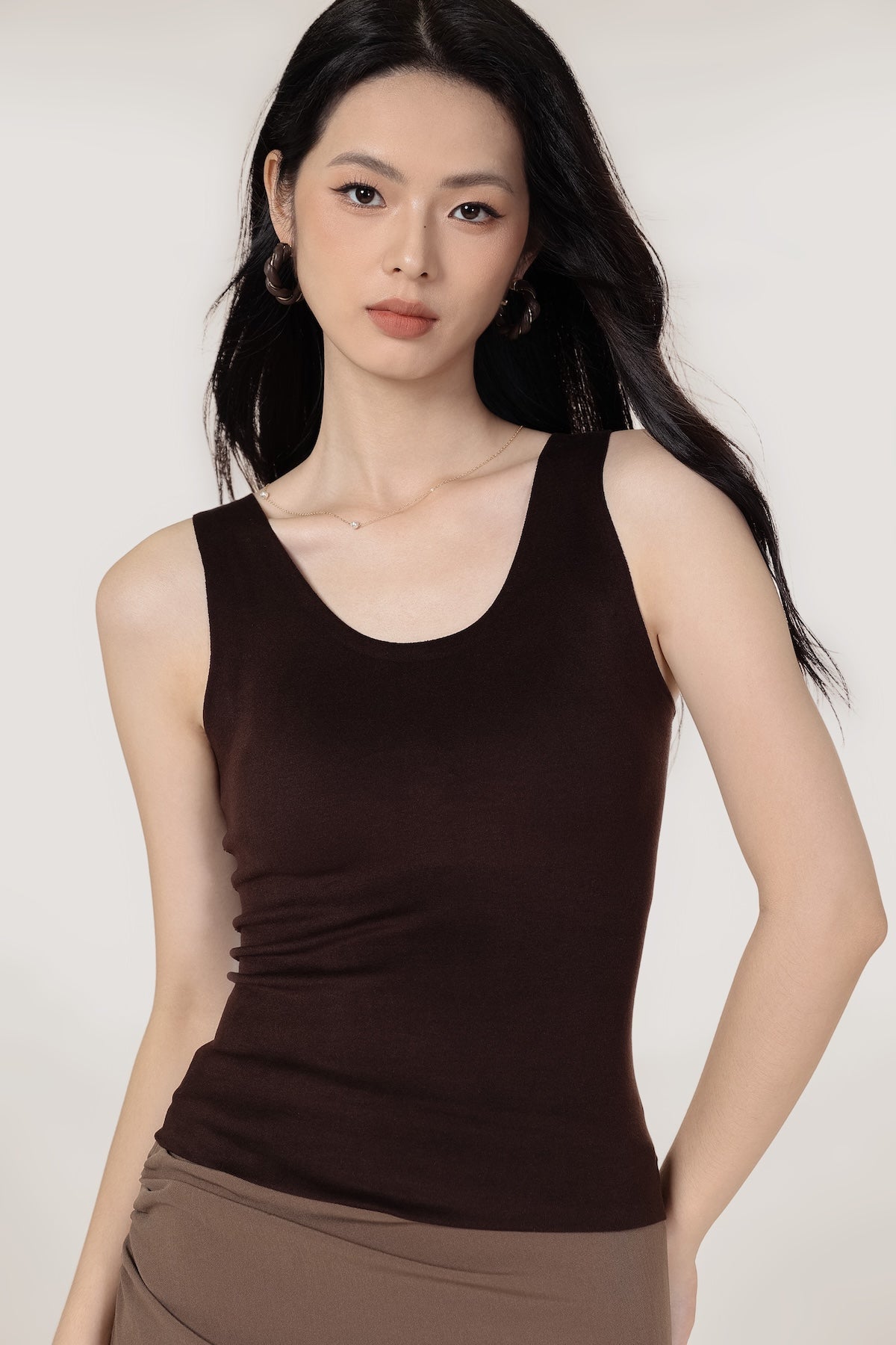 2025 CatWarm™ U-Neck Thermal Tank Top w/ Built-in Removable Bra