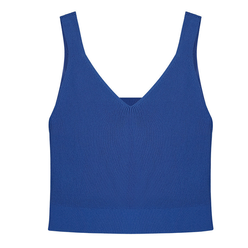 Introducing Hikesity’s Aircon V-U-Neck Tank Top: Ice hemp yarn provides superior breathability and a cool sensation, with excellent wrinkle resistance, no pilling, fading, or shrinking.