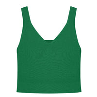 Introducing Hikesity’s Aircon V-U-Neck Tank Top: Ice hemp yarn provides superior breathability and a cool sensation, with excellent wrinkle resistance, no pilling, fading, or shrinking.