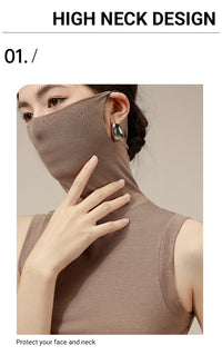 CatTouch High Neck Warm Ear-Wrap Tank