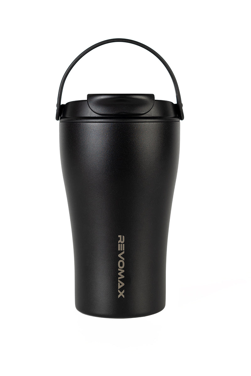 12oz/16oz Ceramic-Coated No-Screw Insulated Coffee Tumbler – Zero Metallic Taste