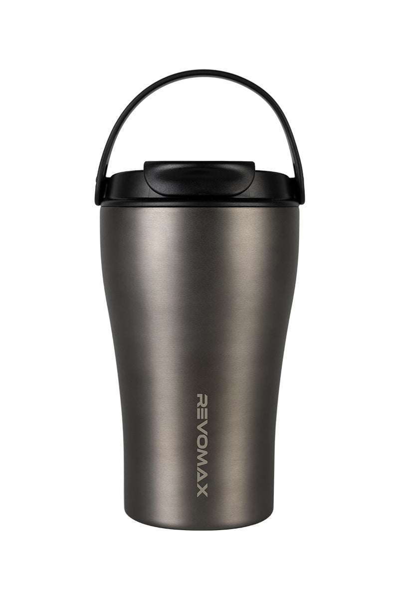 12oz/16oz Ceramic-Coated No-Screw Insulated Coffee Tumbler – Zero Metallic Taste
