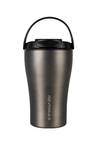 12oz/16oz Ceramic-Coated No-Screw Insulated Coffee Tumbler – Zero Metallic Taste