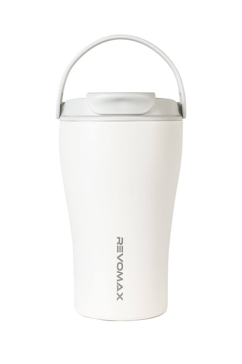 12oz/16oz Ceramic-Coated No-Screw Insulated Coffee Tumbler – Zero Metallic Taste