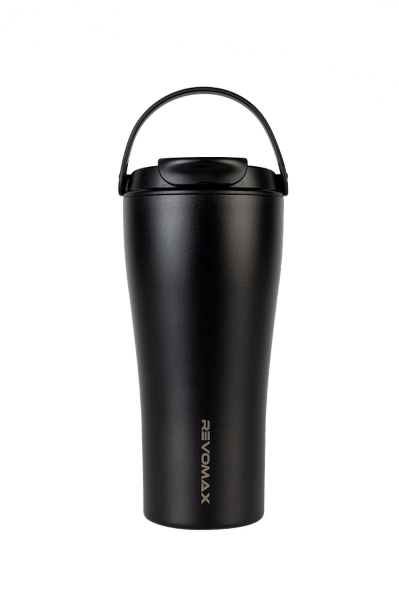 12oz/16oz Ceramic-Coated No-Screw Insulated Coffee Tumbler – Zero Metallic Taste