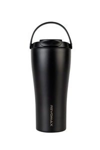12oz/16oz Ceramic-Coated No-Screw Insulated Coffee Tumbler – Zero Metallic Taste