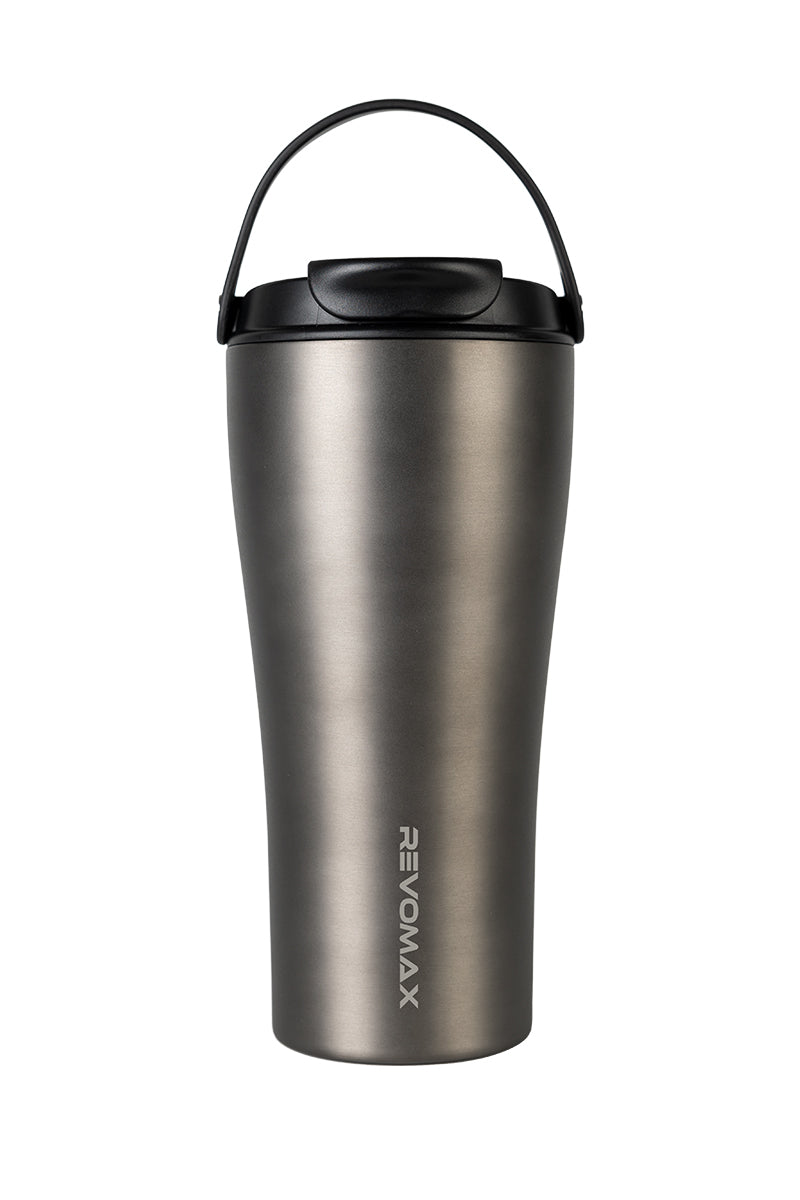12oz/16oz Ceramic-Coated No-Screw Insulated Coffee Tumbler – Zero Metallic Taste