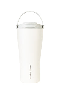 12oz/16oz Ceramic-Coated No-Screw Insulated Coffee Tumbler – Zero Metallic Taste
