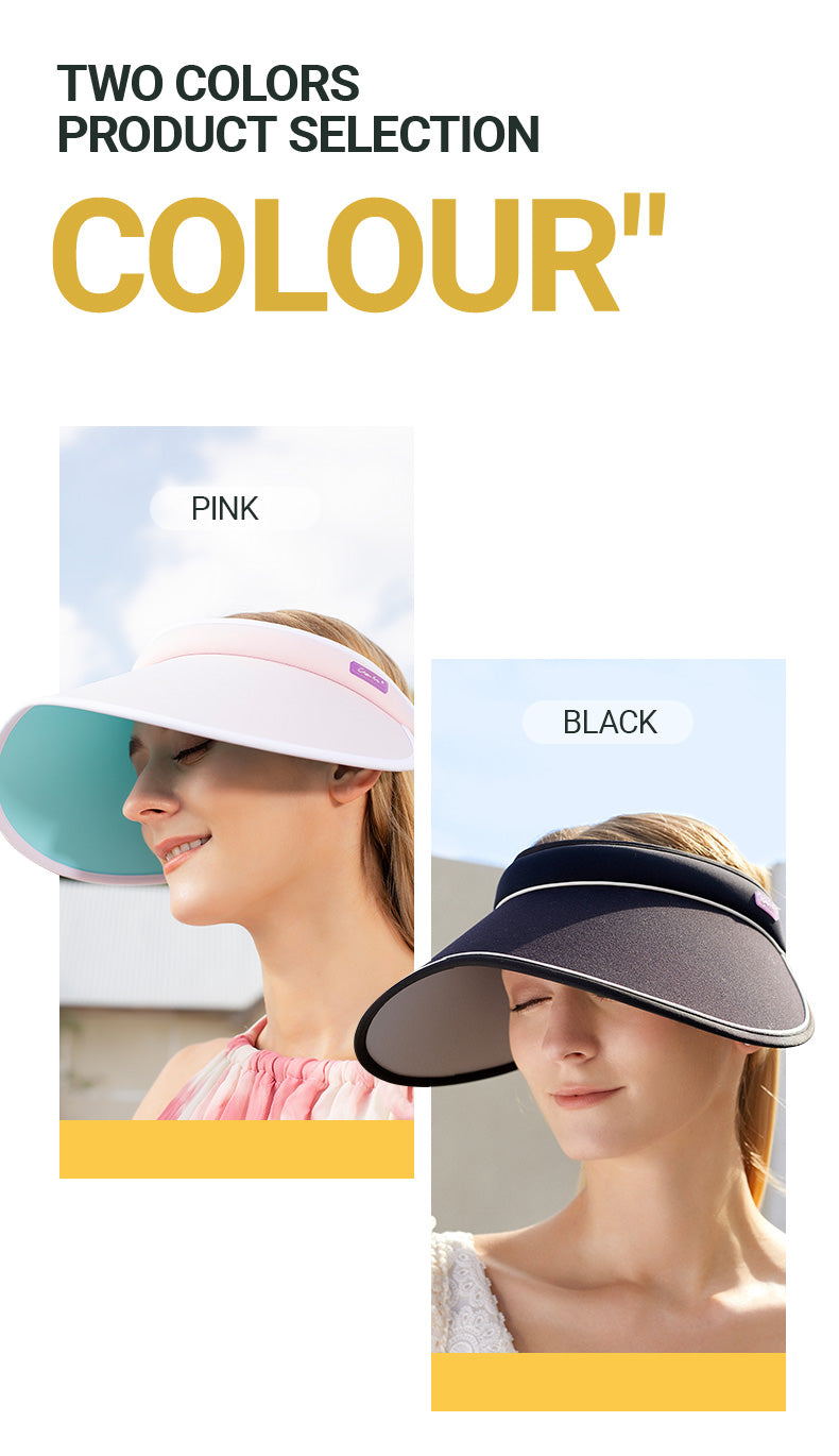 Classic Wide Brim UV Protection Sun Visor