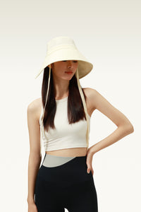 Unisex Broad Brim Foldable UV Protection Bucket Hat