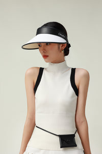 Hikesity’s Ice Silk Leather Band UV Protection Sun Hat; designed to prevent overheating, so you can stay and look cool.