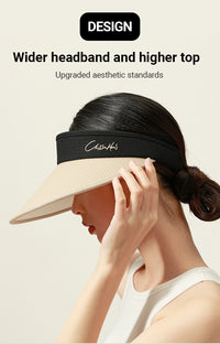 Ice Silk UV Protection Sun Visor