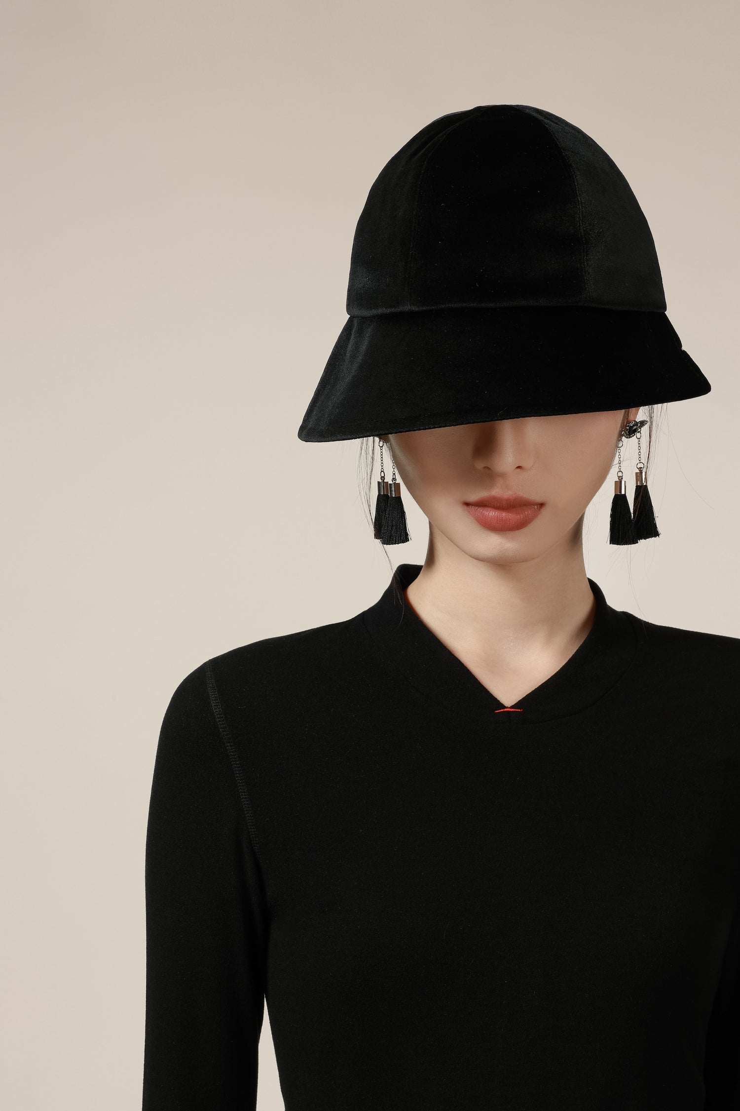 Luster Velvet Luxe Bucket Hat