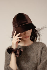 Luster Velvet Luxe Bucket Hat