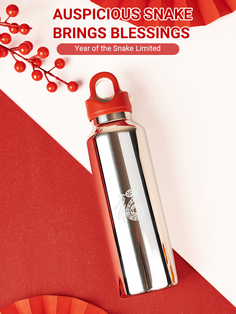 Hikesity x Revomax Year of the Snake Limited 20oz Insulated Water Bottle