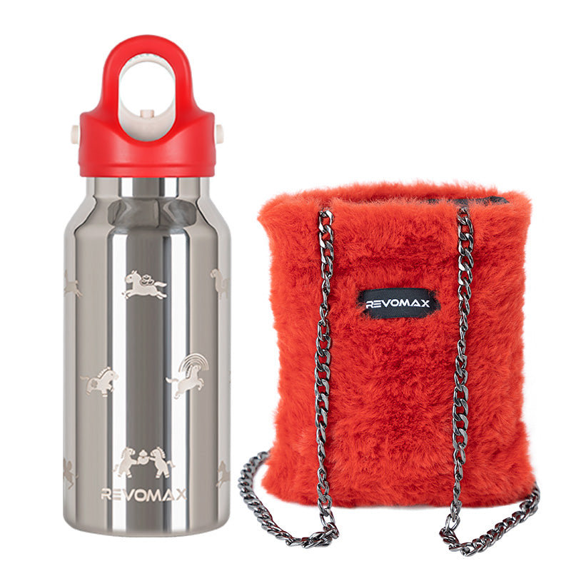 Hikesity x Revomax Year of the Horse 9oz 316L Insulated Bottle