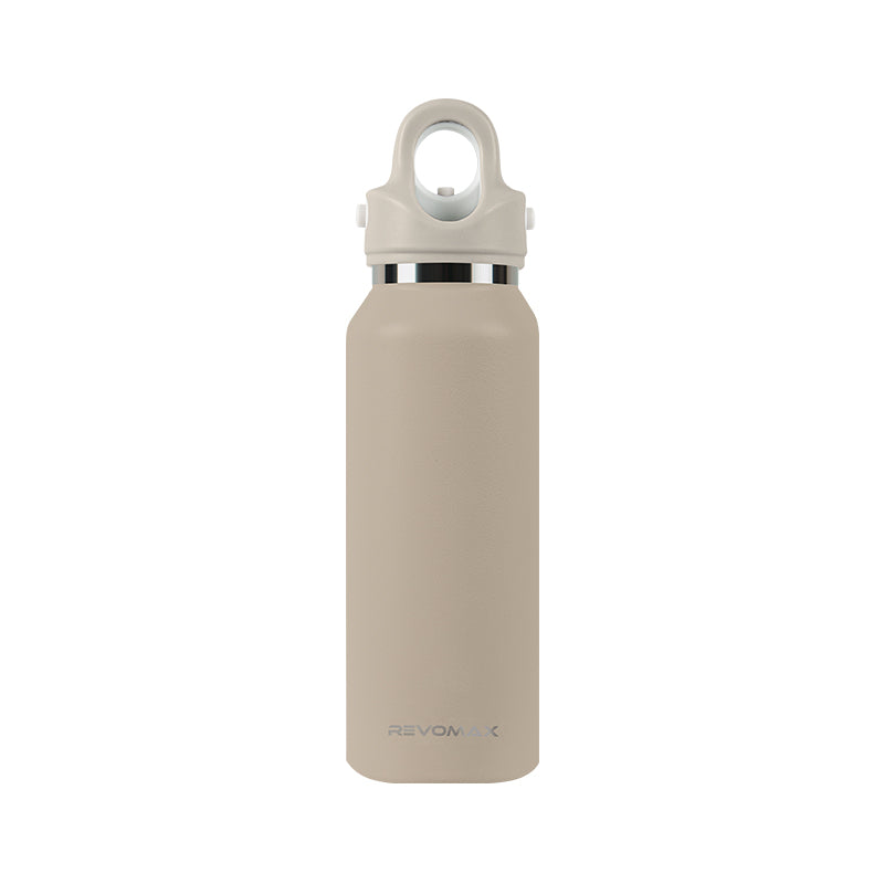 12oz Water Bottle Avocado green & Khaki