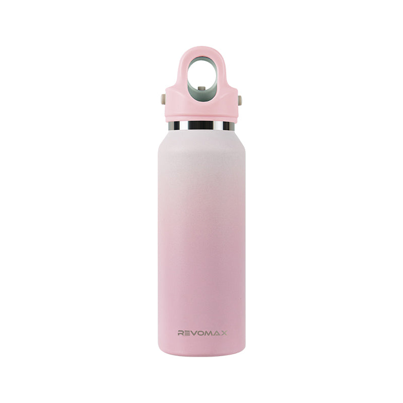 12oz Water Bottle Avocado green & Khaki