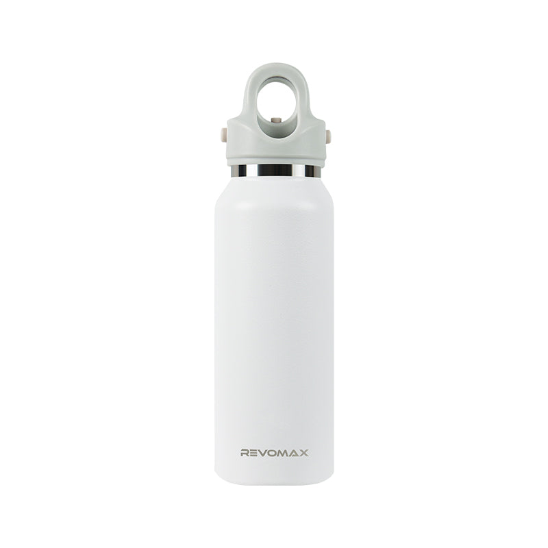 12oz Water Bottle Avocado green & Khaki