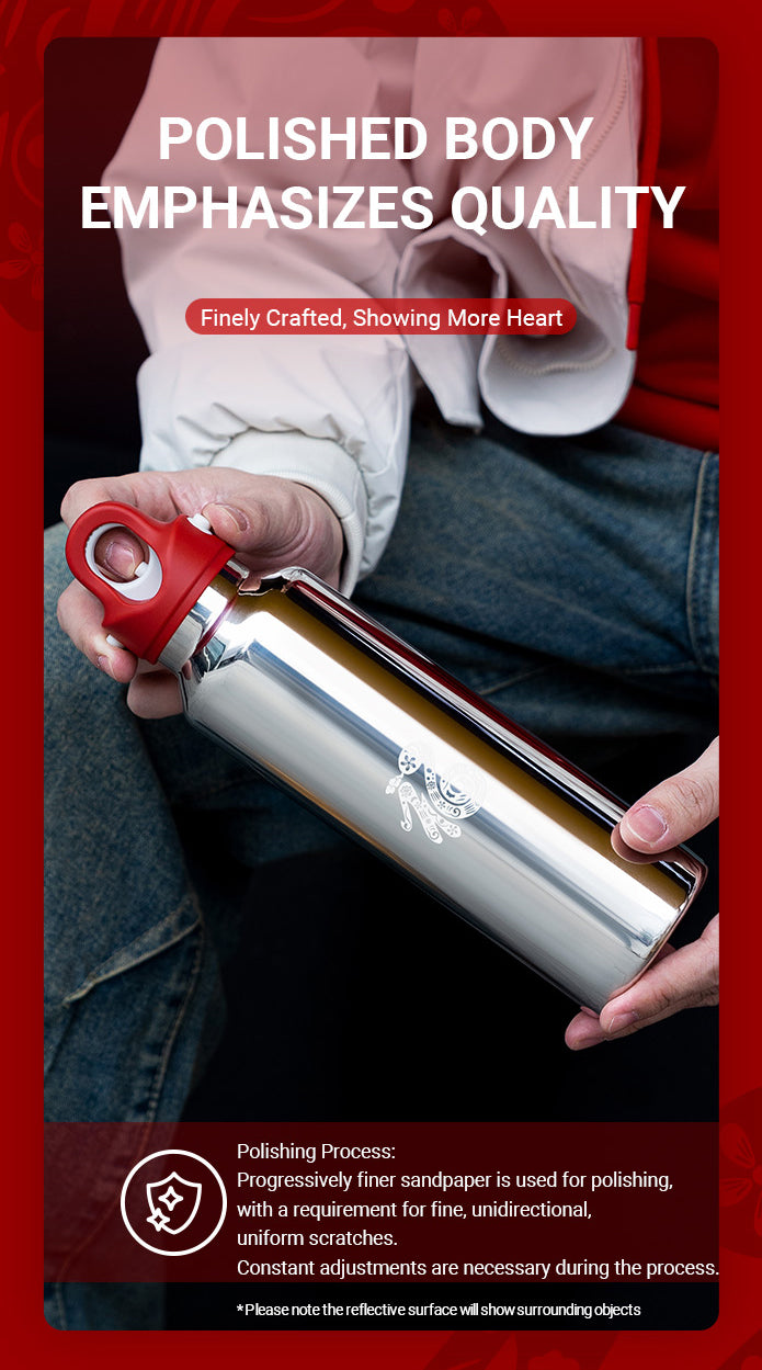 Hikesity x Revomax Year of the Snake Limited 20oz Insulated Water Bottle