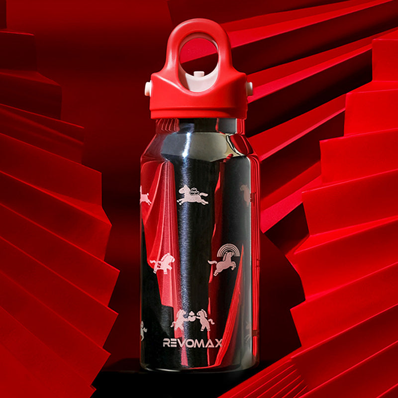 Hikesity x Revomax Year of the Horse 9oz 316L Insulated Bottle