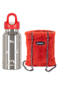 Hikesity x Revomax Year of the Horse 9oz 316L Insulated Bottle