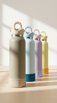 Design Your Own 16oz 316L Medical Grade Water Bottle - 576 Mix & Match Color Combinations
