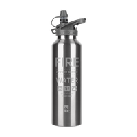 20oz Sports Leak Proof Straw Water Bottle (Medical Grade Steel)