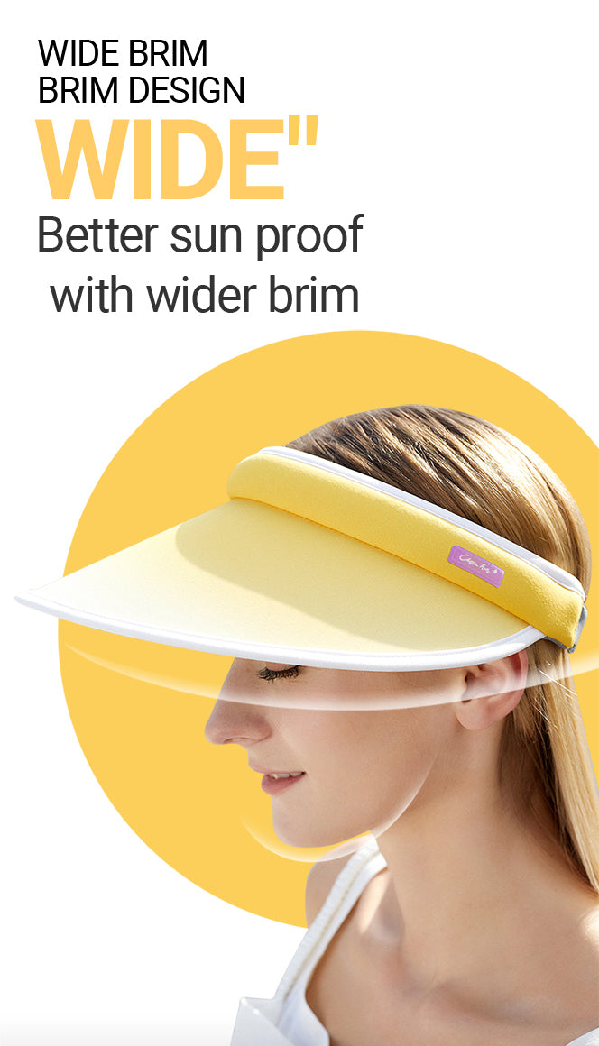 Sky Series Lightweight UV Protection Sun Visor