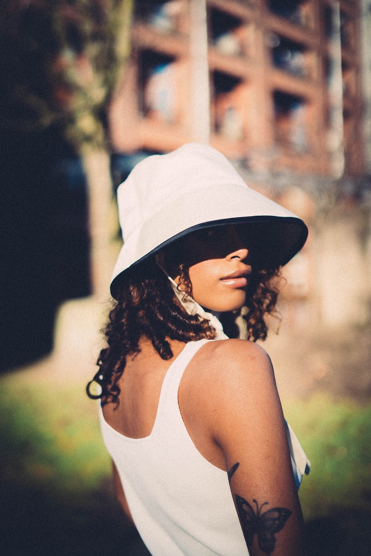 Soft Luster Textured Bucket Sun Hat